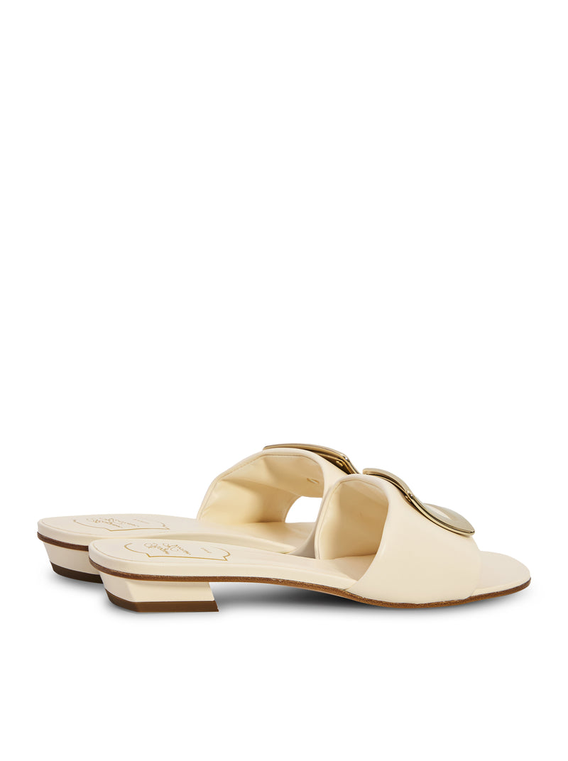 PADDED LEATHER MULES