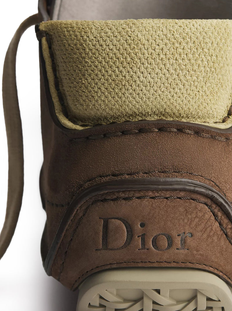 DIOR ROADIE LACE-UP BOOT IN SUEDE
