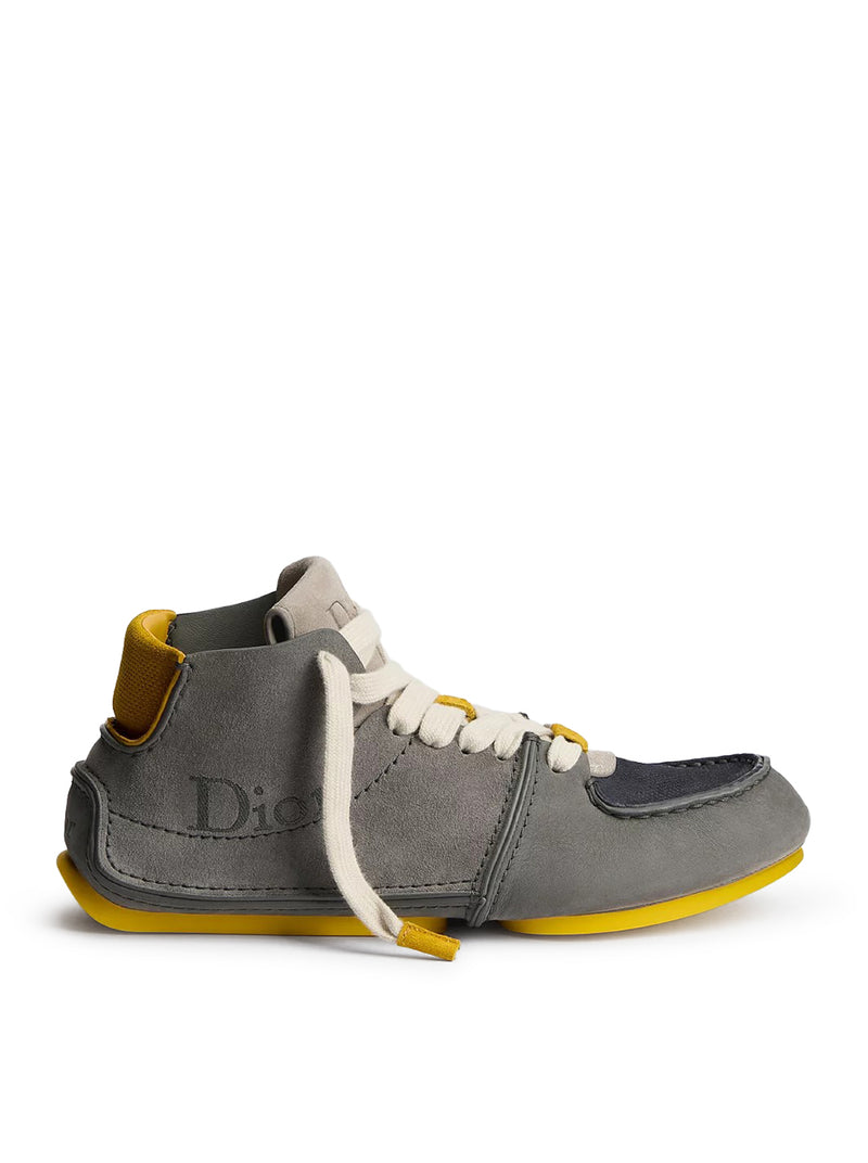 DIOR ROADIE LACE-UP BOOT IN SUEDE