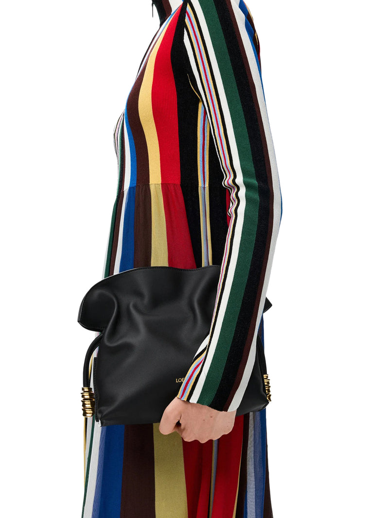 COIL FLAMENCO MINI CLUTCH BAG IN CALFSKIN NAPPA