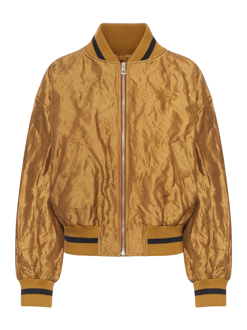 TECHNICAL FABRIC BOMBER JACKET