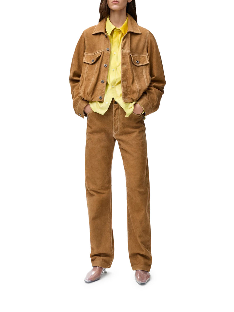 SUEDE GOATSKIN JACKET