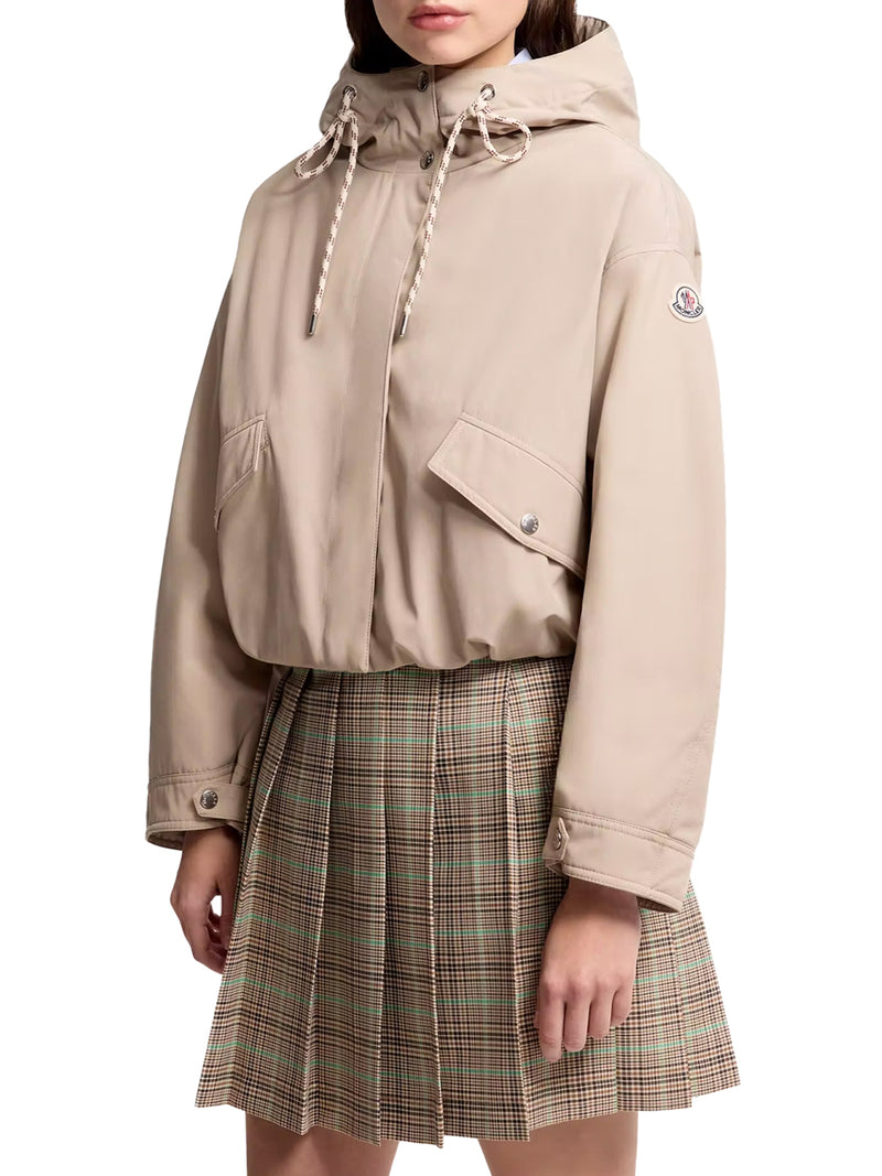 EUCALYPTUS SHORT DOWN JACKET WITH HOOD