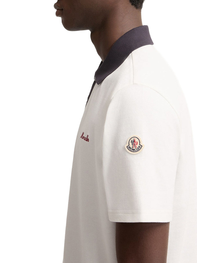 COTTON PIQUET POLO SHIRT WITH EMBROIDERED LOGO