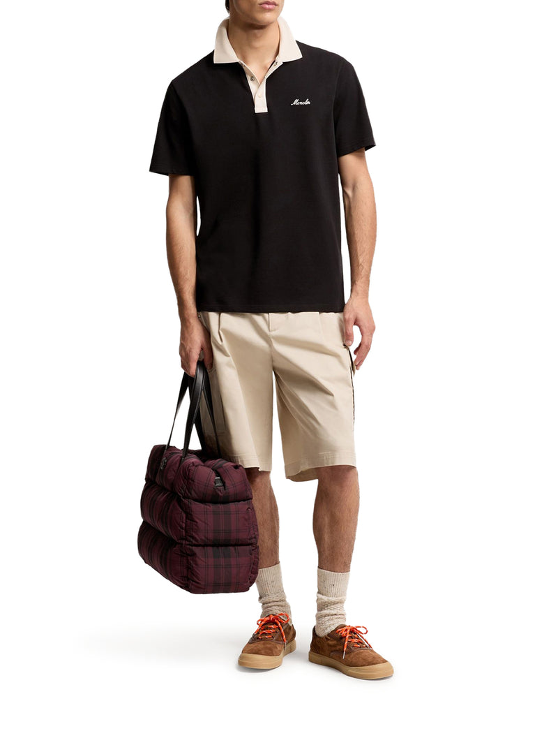 COTTON PIQUET POLO SHIRT WITH EMBROIDERED LOGO