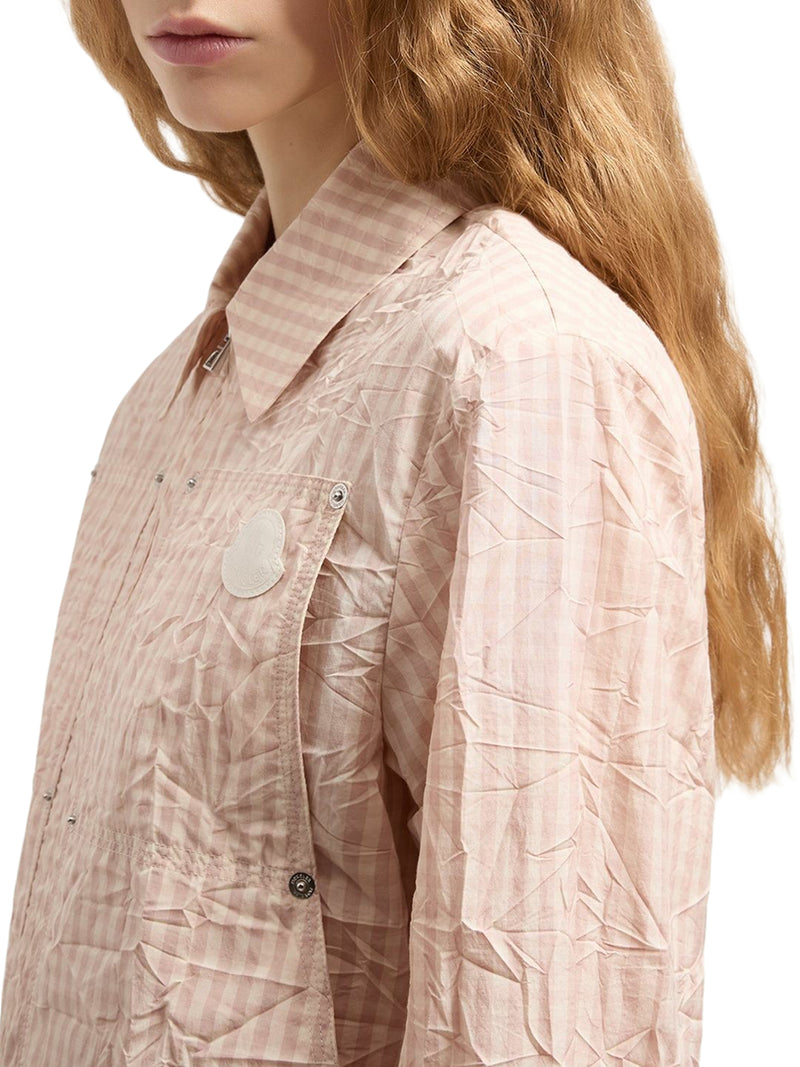 VICHY COTTON BLEND SHIRT