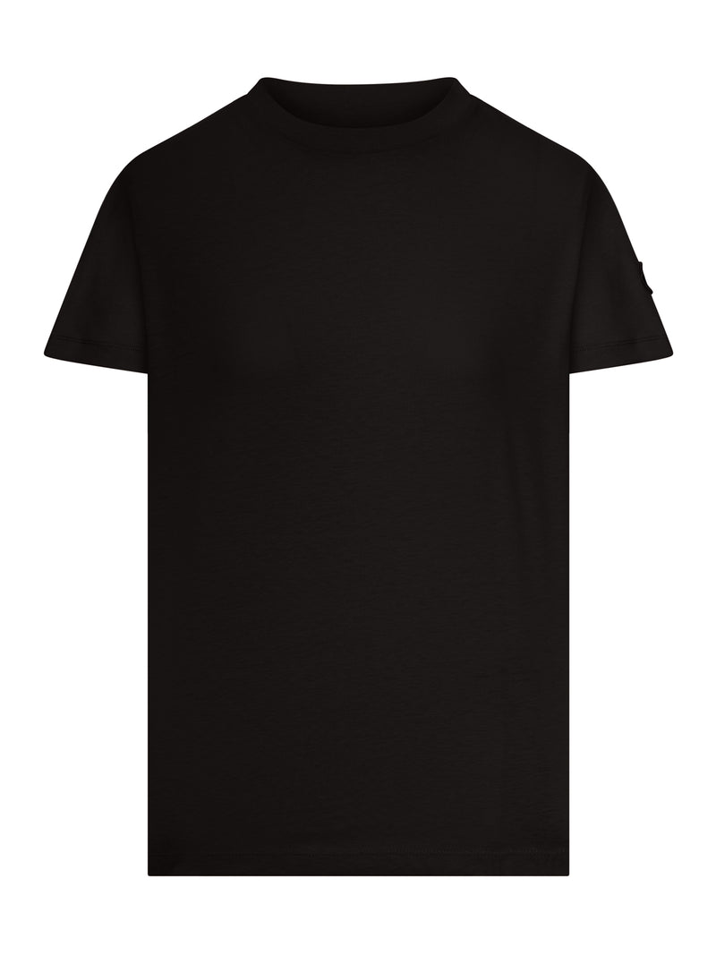 COTTON T-SHIRT WITH EMBROIDERED LOGO
