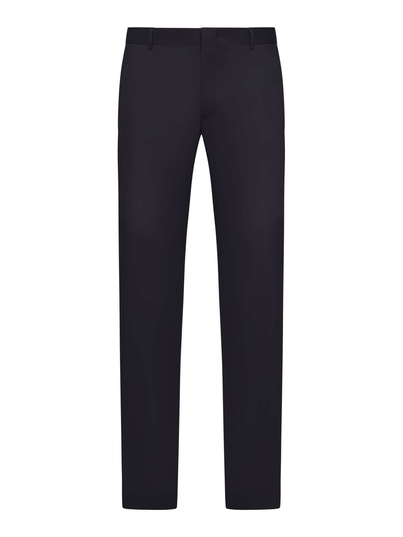 TAILORED COTTON BLEND TROUSERS