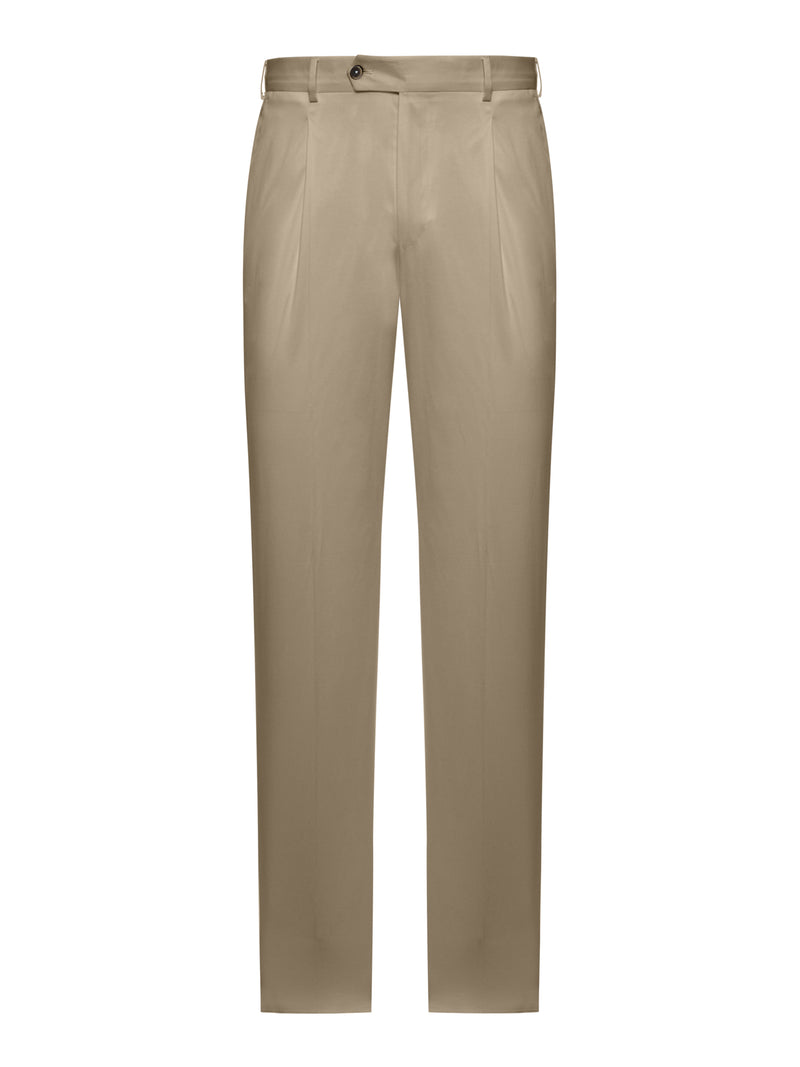 TAILORED COTTON TROUSERS