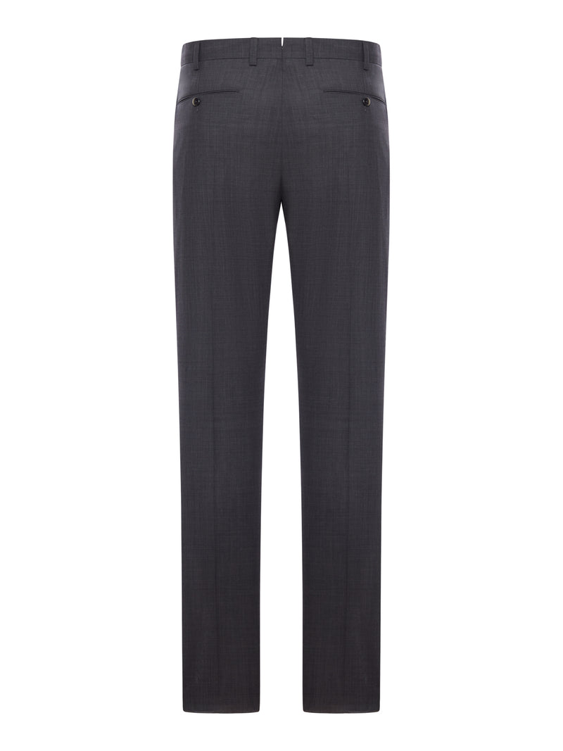 TAILORED COTTON TROUSERS