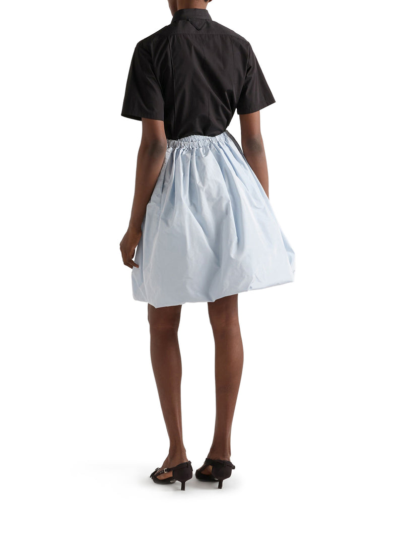 SHORT-SLEEVED POPLIN SHIRT