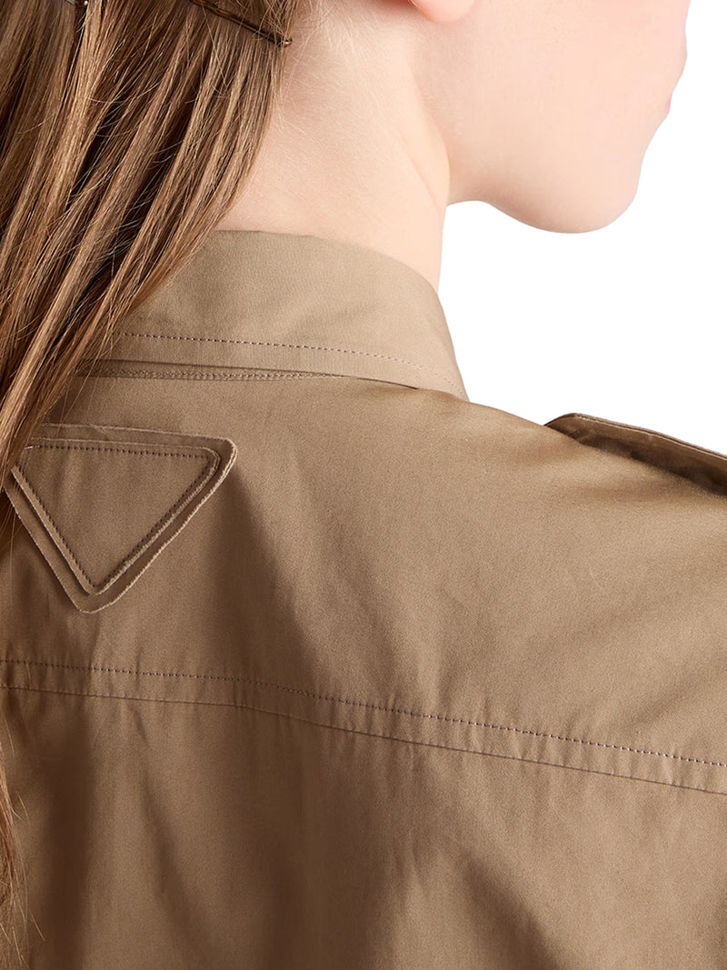 COTTON POPLIN SHIRT