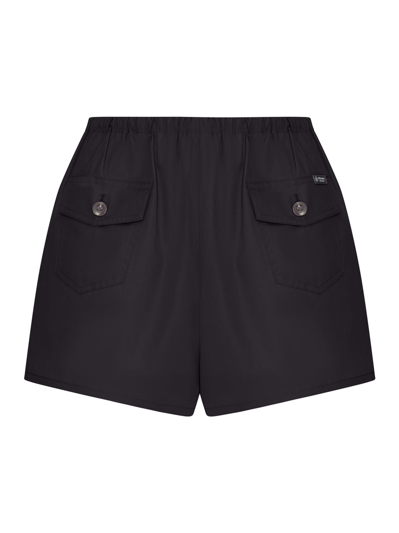 COTTON PIQUET SHORTS