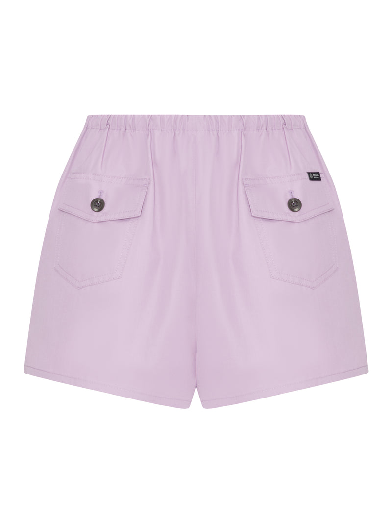 COTTON PIQUET SHORTS