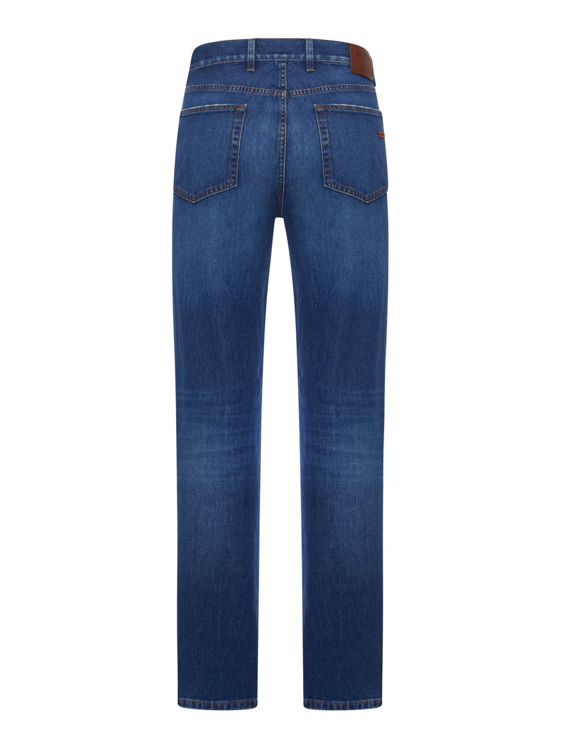 VINTAGE STRETCH DENIM JEANS