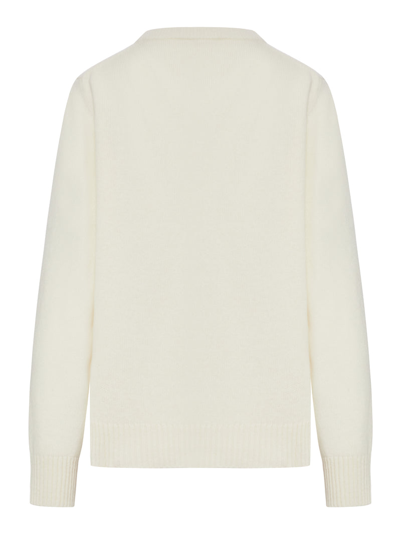 WOOL SWEATER WITH GRAPHICS