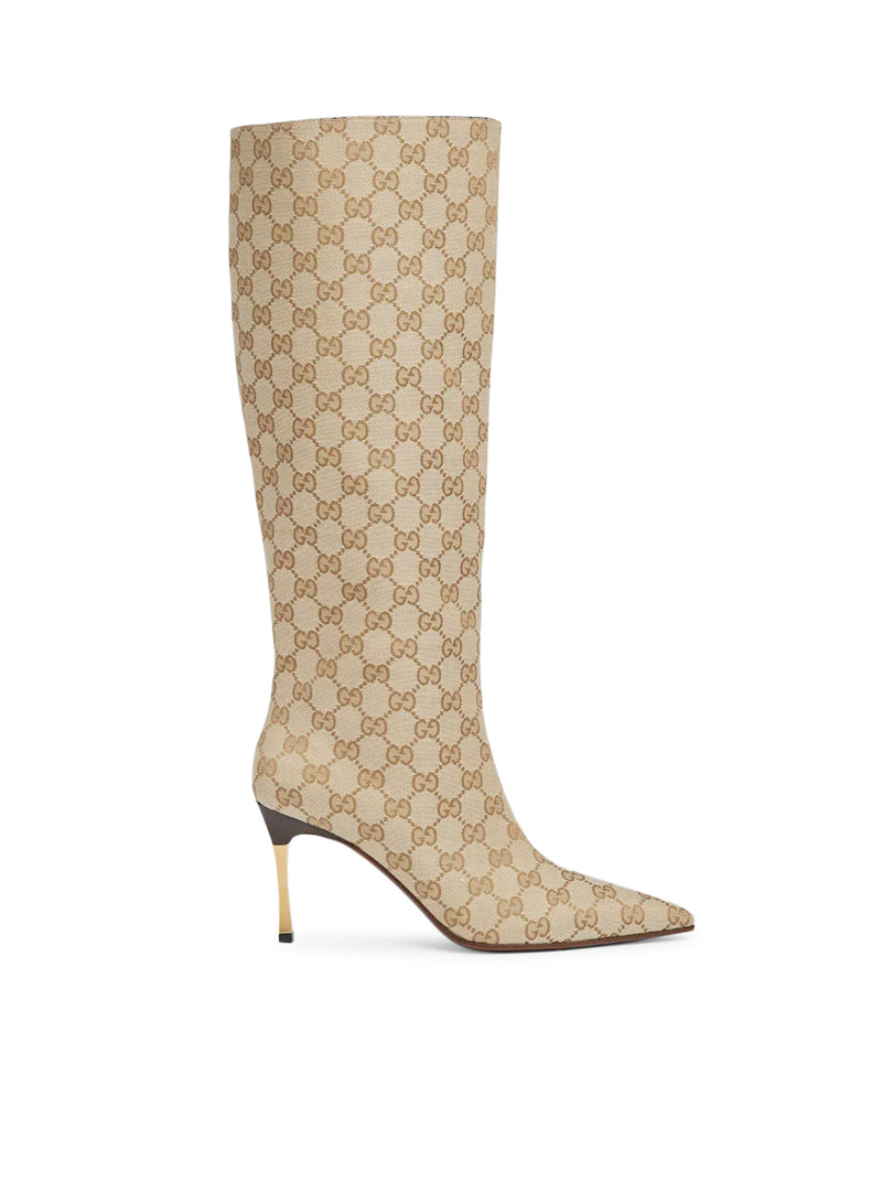 GG FABRIC BOMBSHELL BOOTS