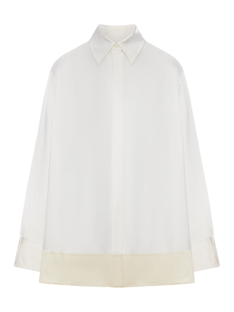 FLUID TUXEDO SHIRT