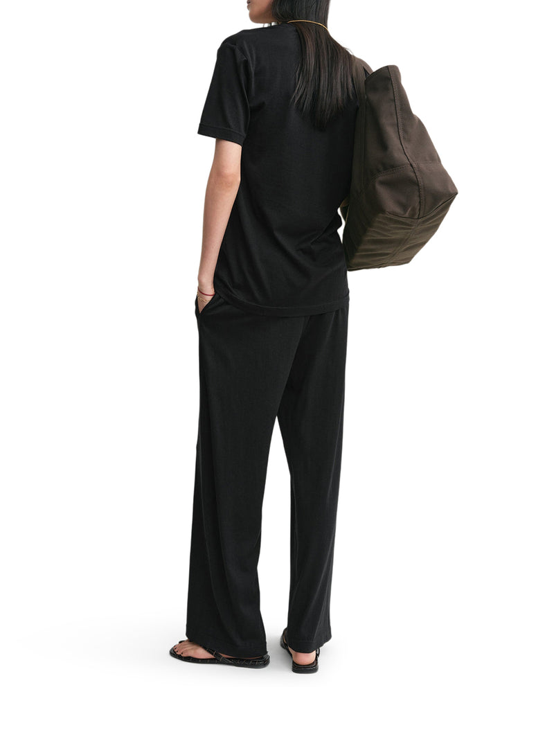 COTTON AND SILK T-SHIRT