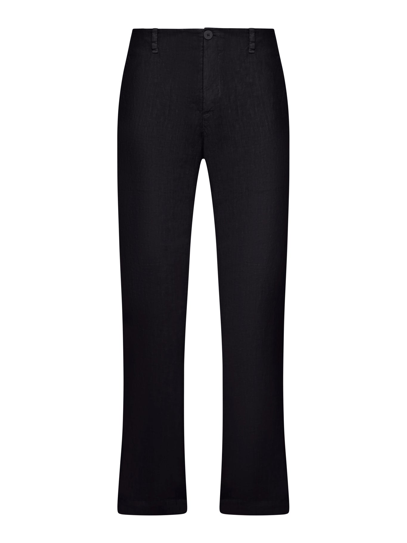 REGULAR-FIT LINEN TROUSERS