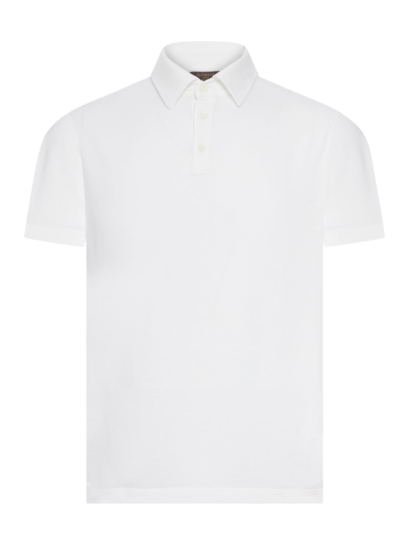 SLIM FIT POLO IN ICE COTTON