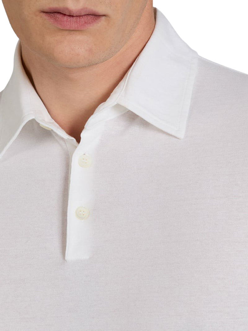 SLIM FIT POLO IN ICE COTTON