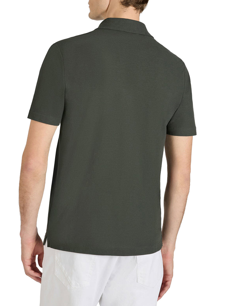 SLIM FIT POLO IN ICE COTTON