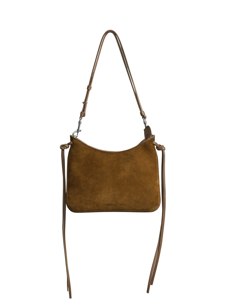 SMALL GIG BAG IN TOFFEE SUEDE