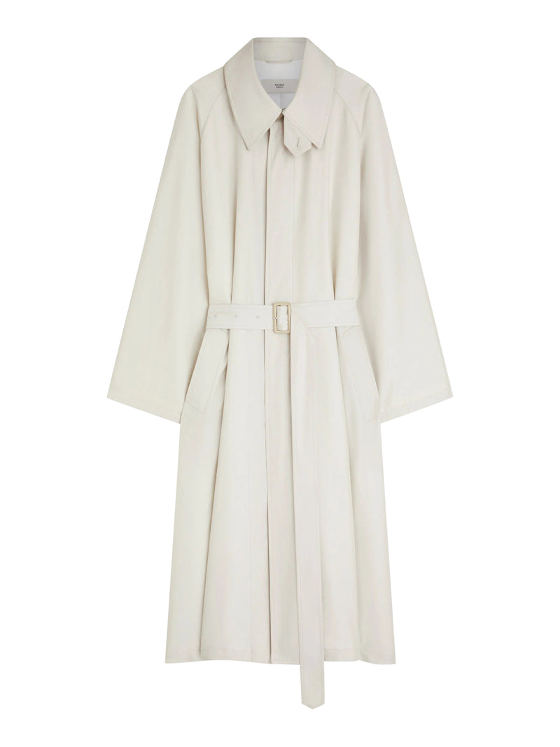 BIG SILK BLEND TRENCH COAT