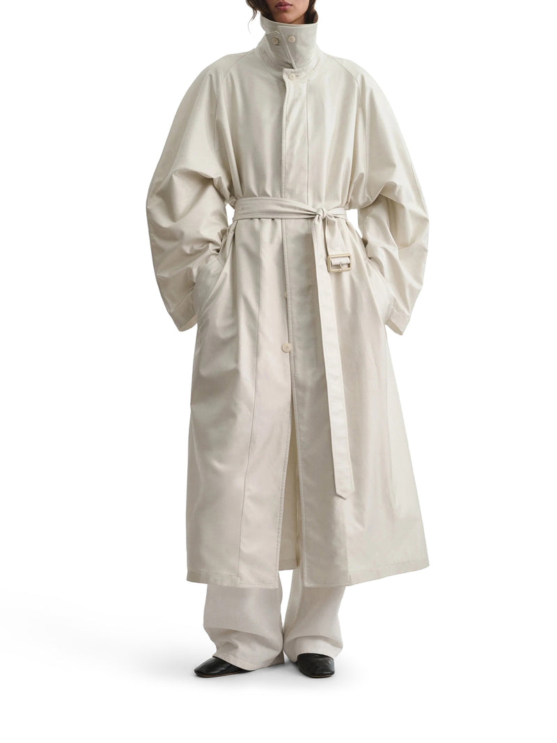 BIG SILK BLEND TRENCH COAT
