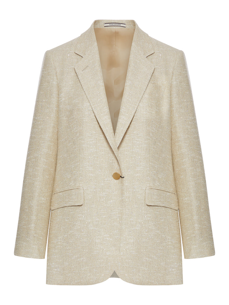 SINGLE-BREASTED TAILORED JACKET