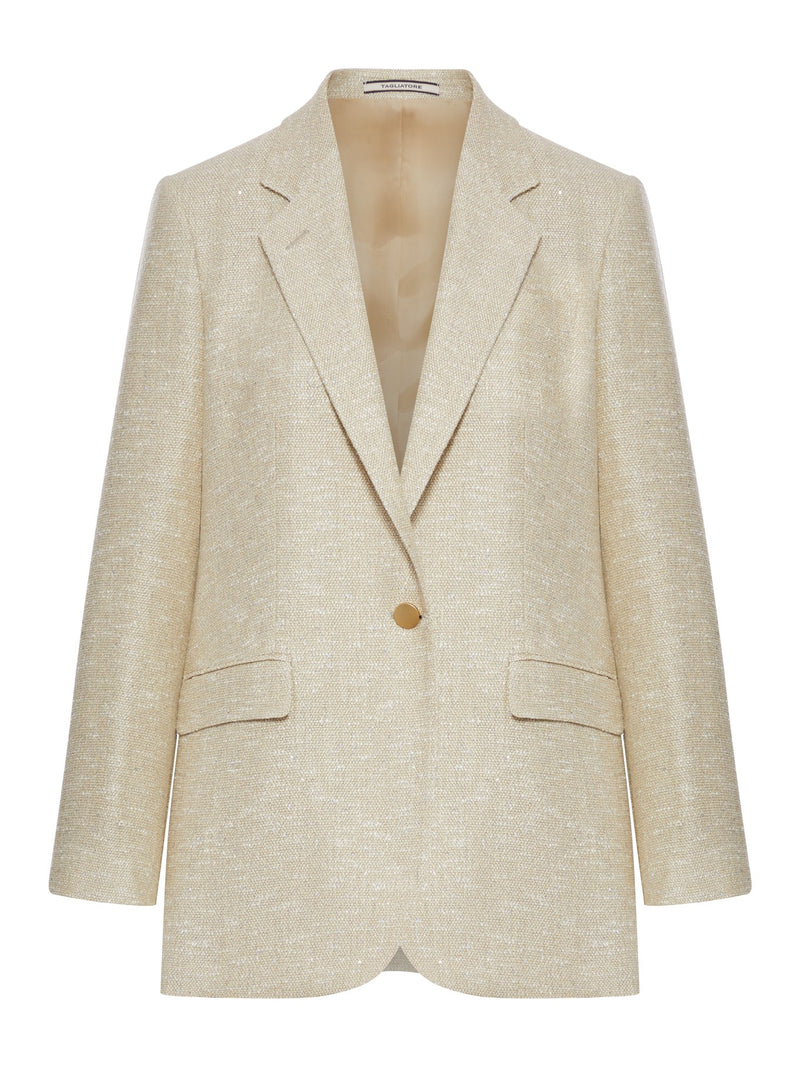 SINGLE-BREASTED TAILORED JACKET