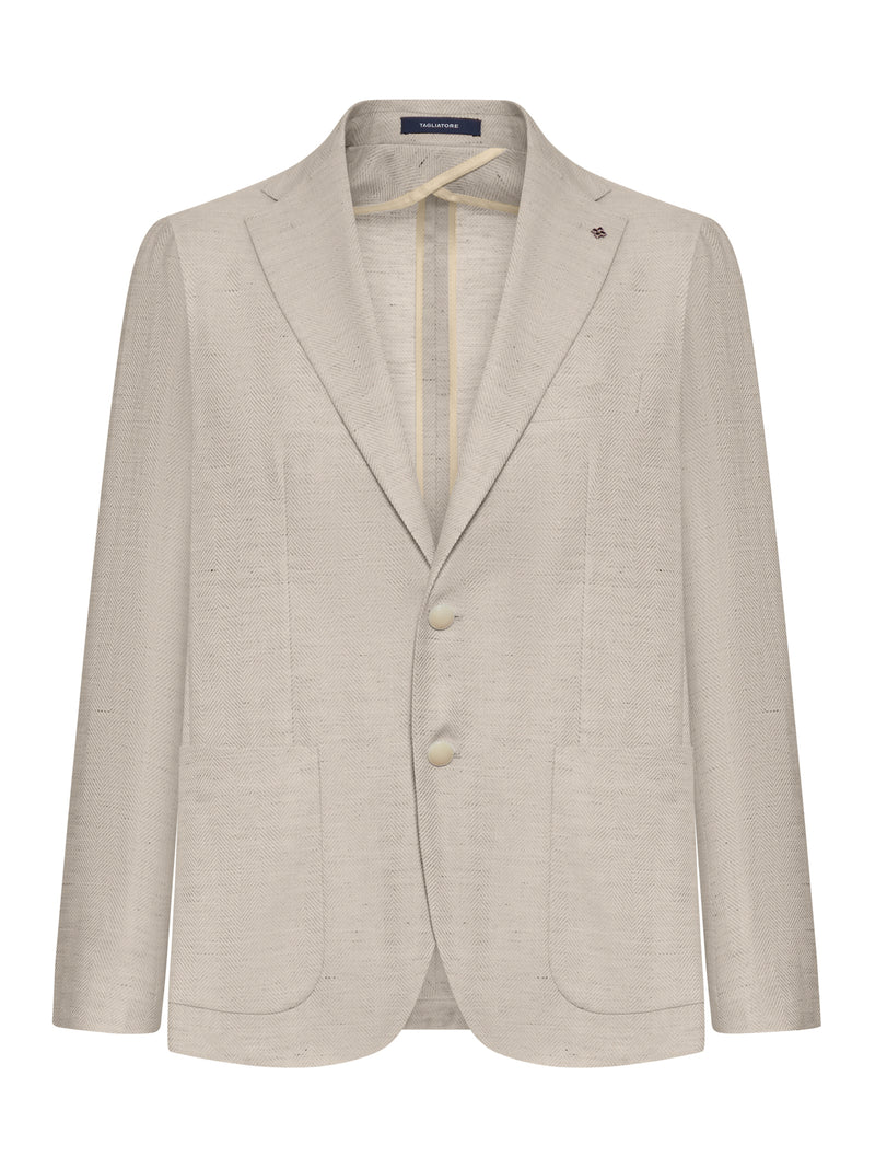 MONTECARLO TAILORED LINEN JACKET