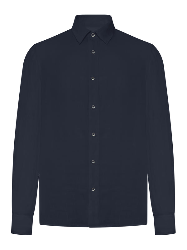 REGULAR FIT LINEN SHIRT