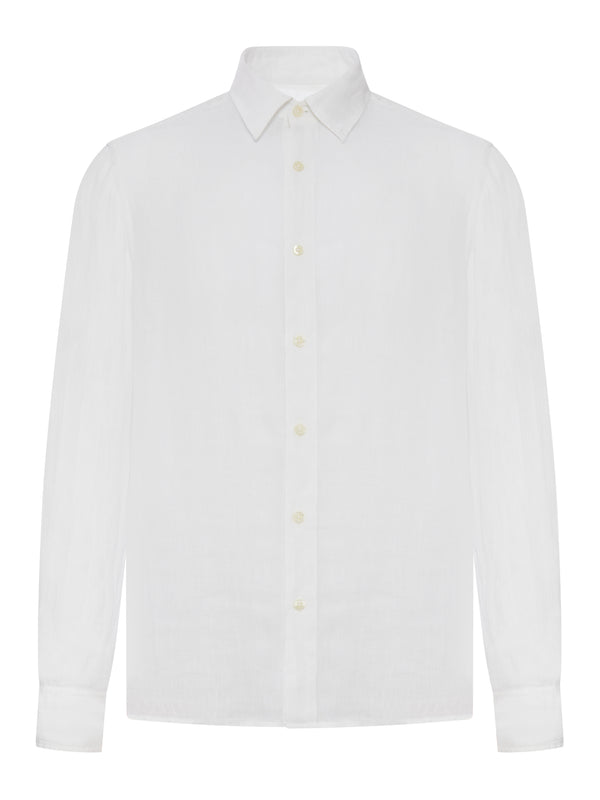 REGULAR FIT LINEN SHIRT