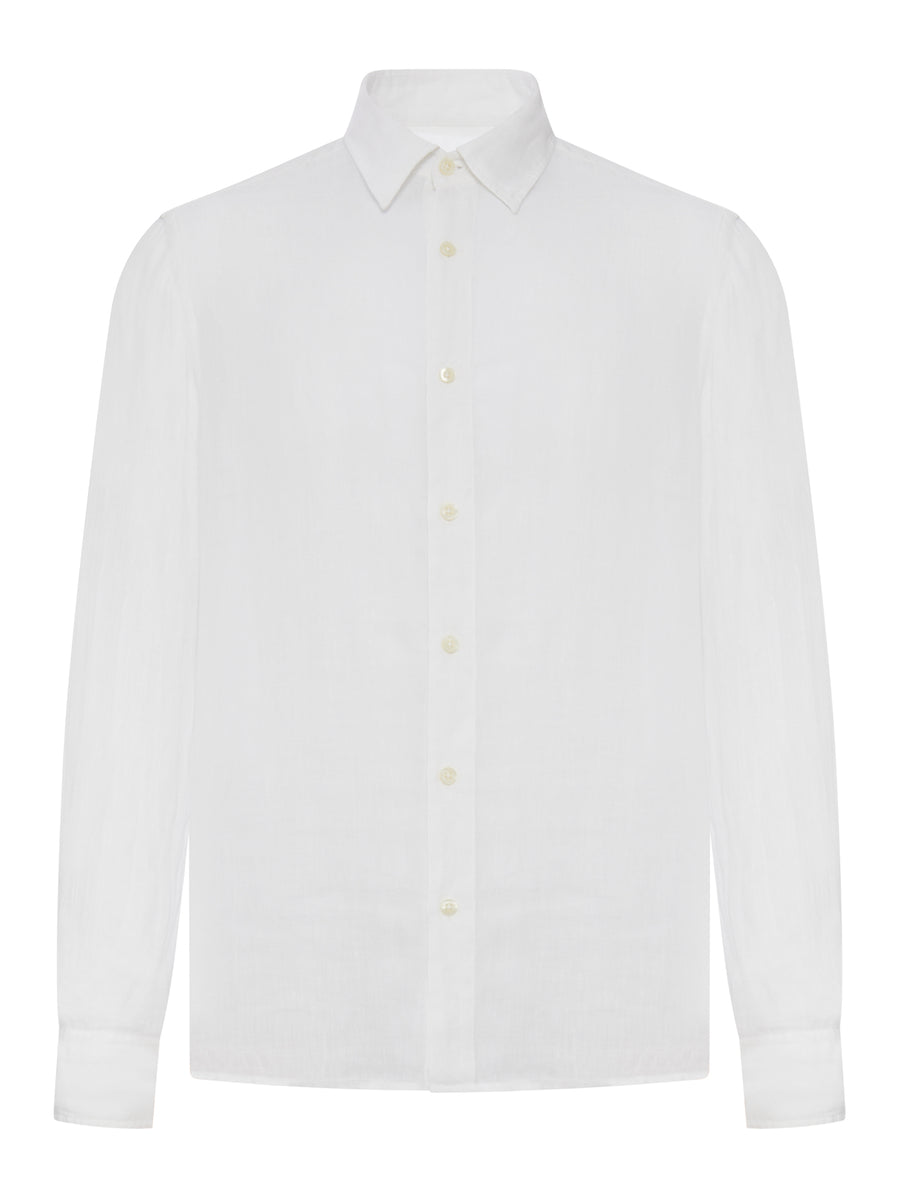 REGULAR FIT LINEN SHIRT