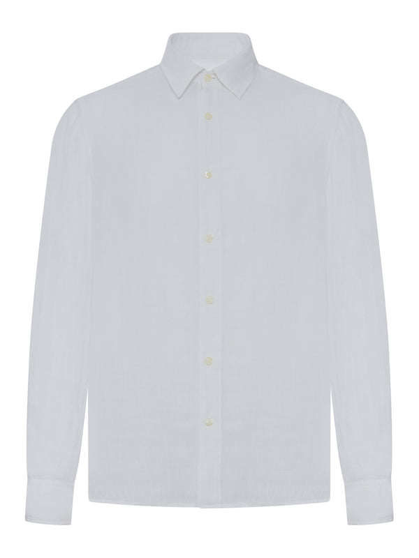 REGULAR FIT LINEN SHIRT