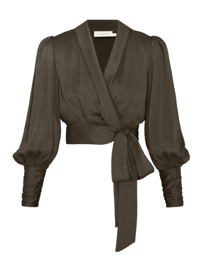 SILK WRAP TOP
