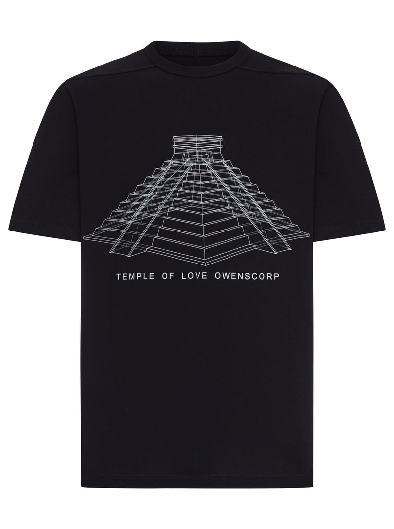 BRAD T CREW NECK COTTON T-SHIRT WITH PRINT