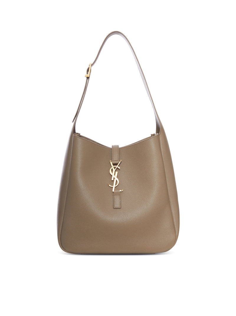 LE 5 À 7 SUPPLE SMALL IN HAMMERED LEATHER