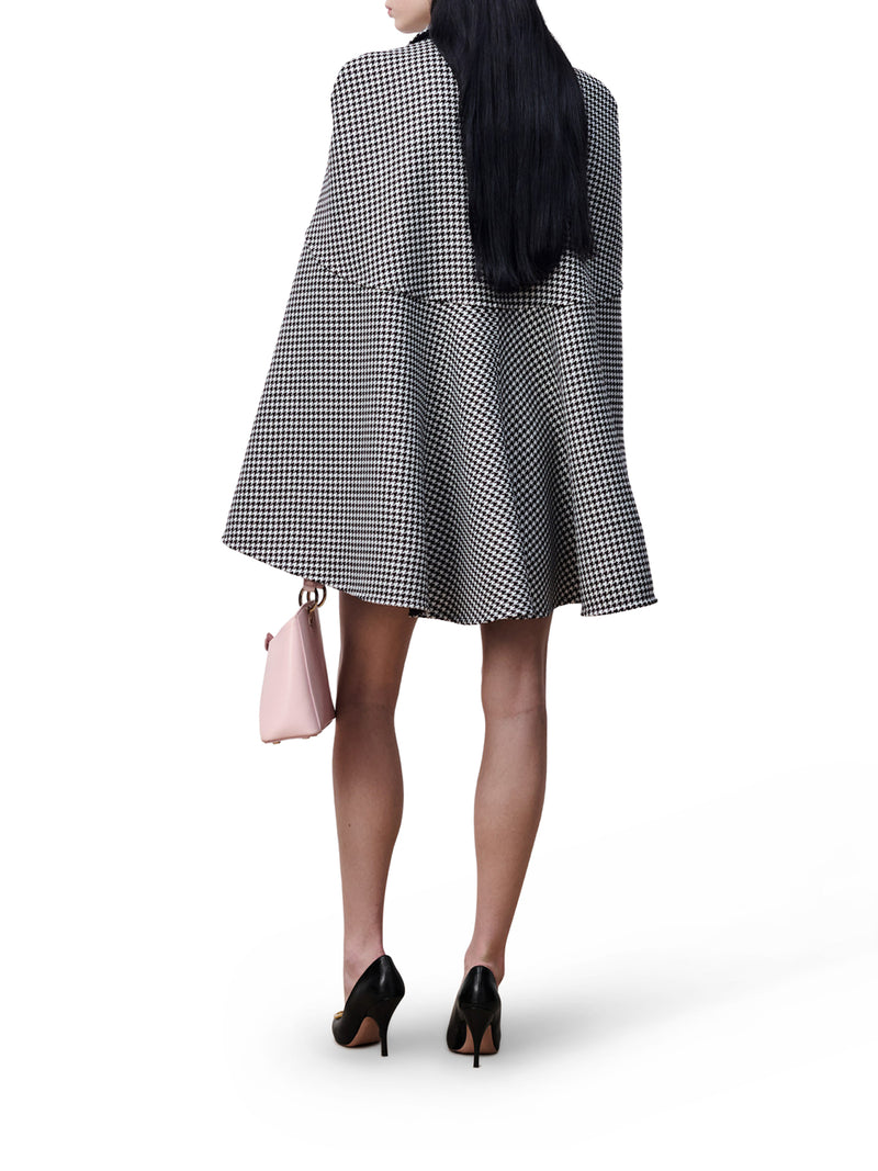 CAPE WITH KNOTTED NECKLINE