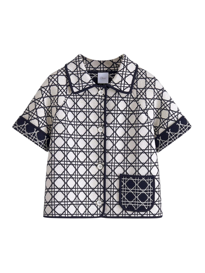 MACROCANNAGE SHORT SLEEVE JACKET