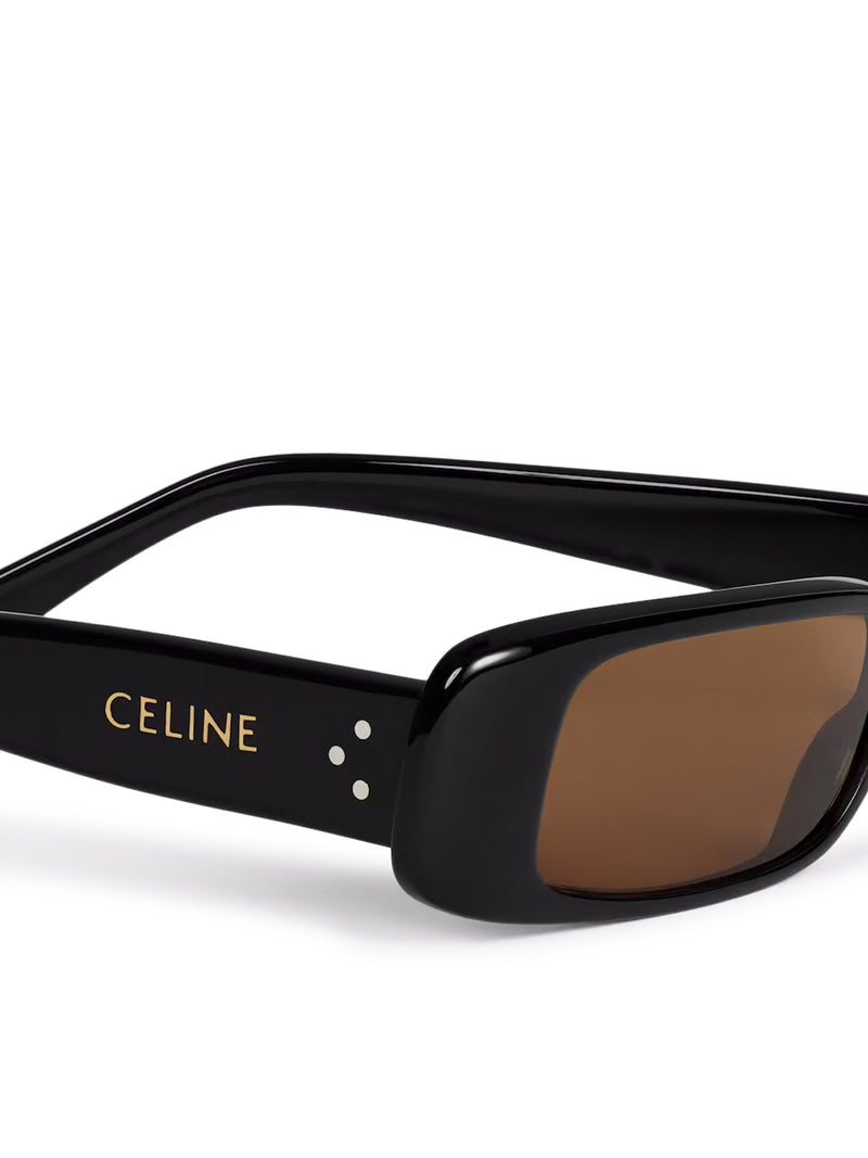 S343 RECTANGULAR ACETATE SUNGLASSES
