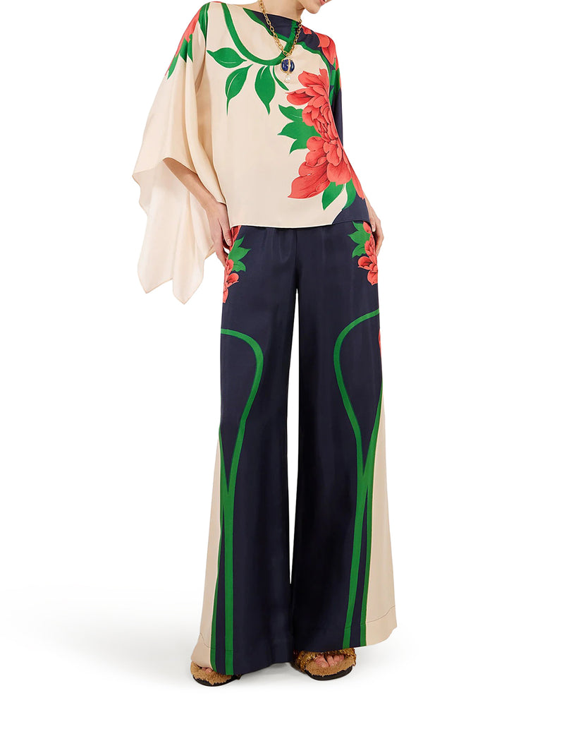 SILK TWILL TOP