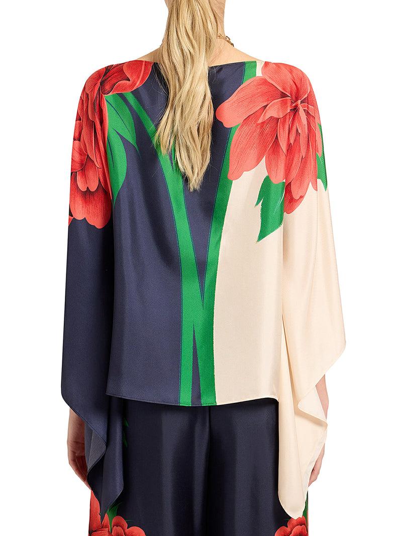 SILK TWILL TOP
