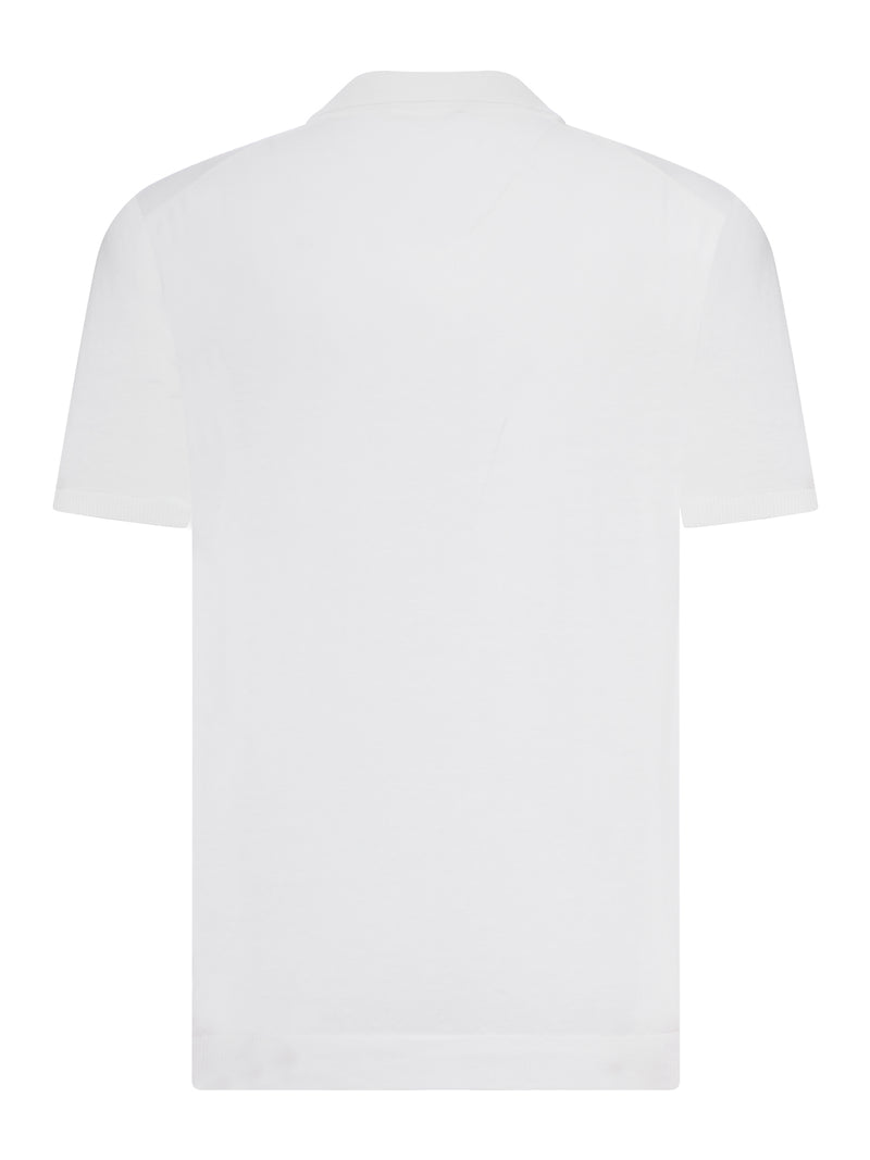 COTTON POLO SHIRT WITHOUT BUTTONS