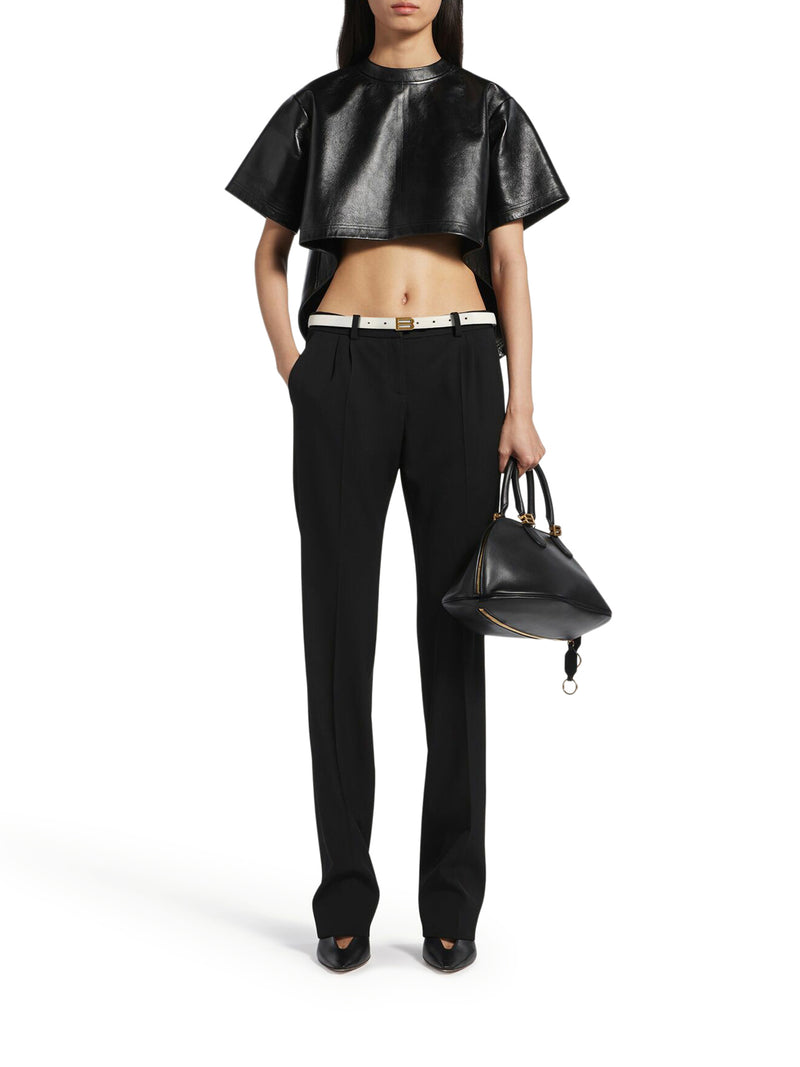 SLIM FIT TAILORED TROUSERS