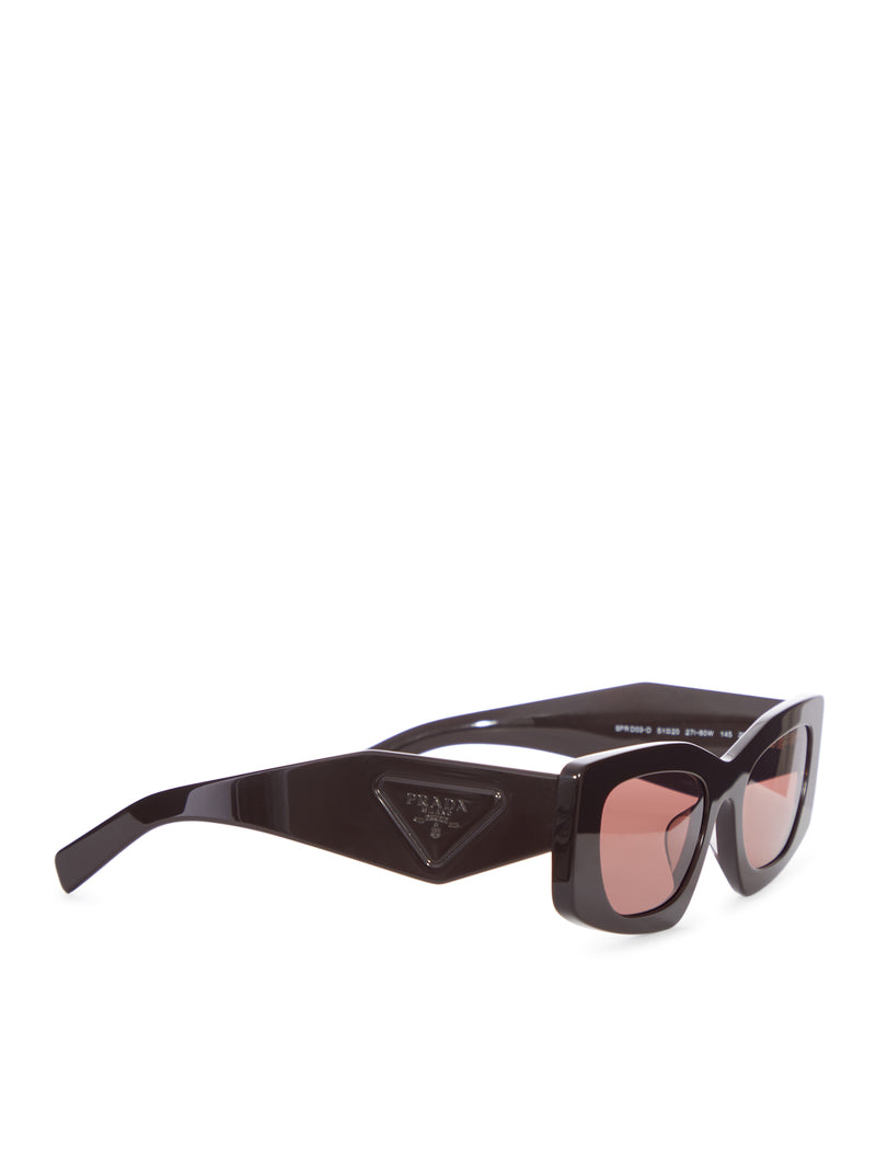 SUNGLASSES WITH TRIANGLE LOGO