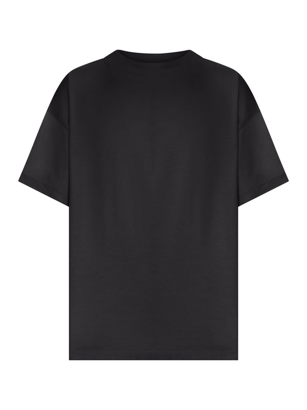OVERSIZED CREW-NECK T-SHIRT IN COTTON BLEND