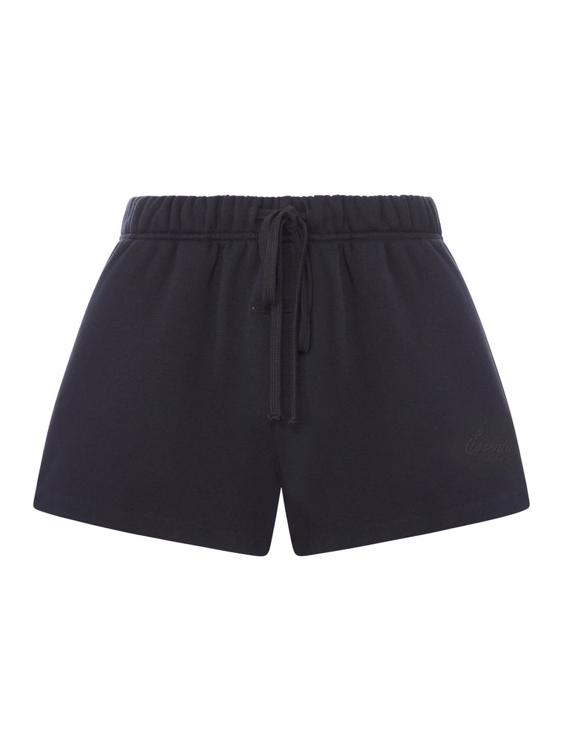 RUNNING SHORTS IN COTTON BLEND